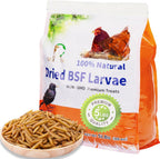 Meilleure 5 Pounds Dried Black Soldier Fly Larvae front view packaging