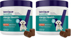 Vetnique DermaBliss Vet-Formulated Dog Allergy Chews for Seasonal Itch Relief, Skin, Coat & Gut Health, Omega 3 + Probiotic Anti-Itch Soft Chew Supplement for Dogs (60ct, Regular Strength Chews) - Image 11
