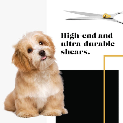 Sharf Gold Touch grooming shear inside protective case