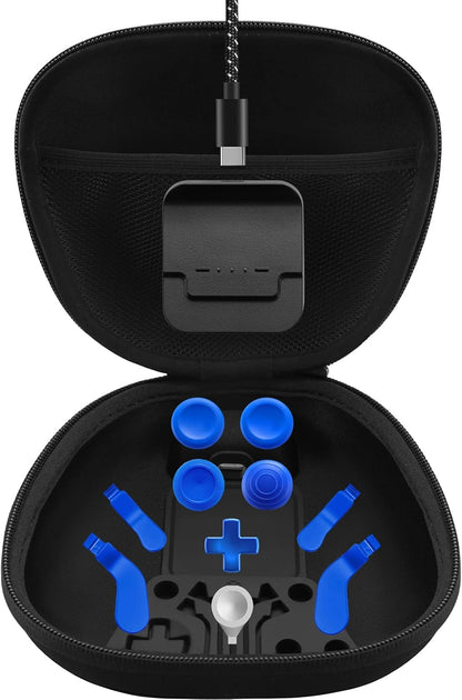 Complete Component Pack for Xbox Elite Controller Series 2 - Accessories Includes 1 Carrying Case, 1 Charging Dock, 1 Charger Cable, 4 Thumbsticks, 4 Paddles and 1 Adjustment Tool(BLACK) - Image 12