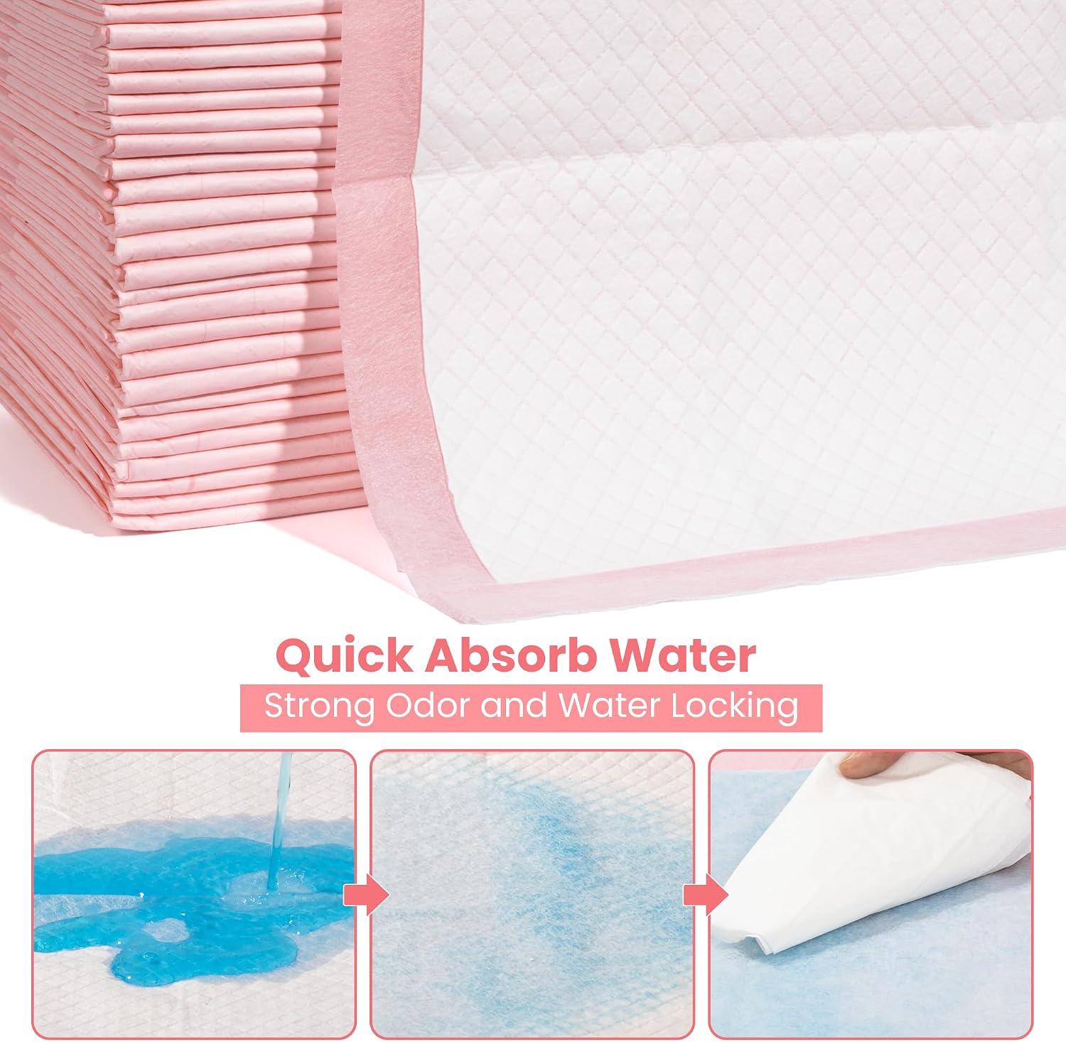 Quick drying pet urine mat for dogs and cats