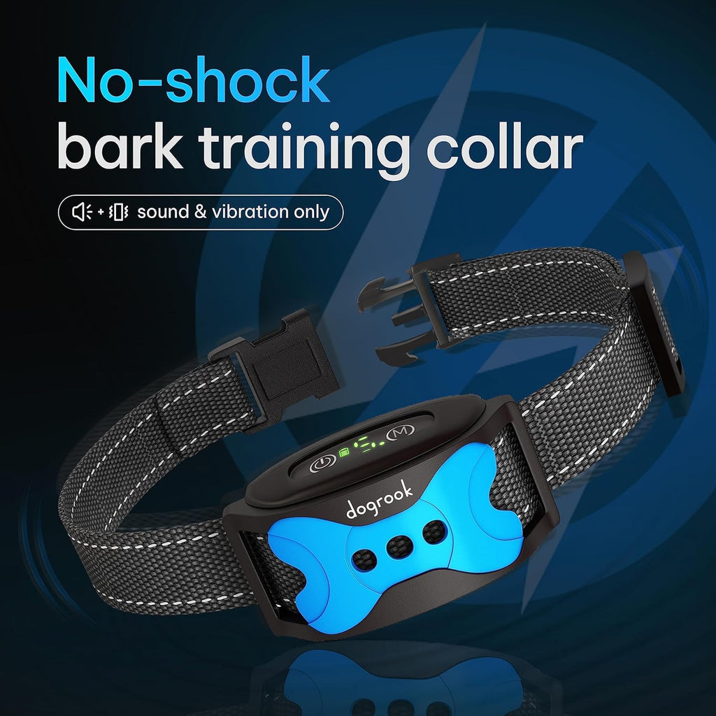 Side view of DogRook rechargeable bark collar
