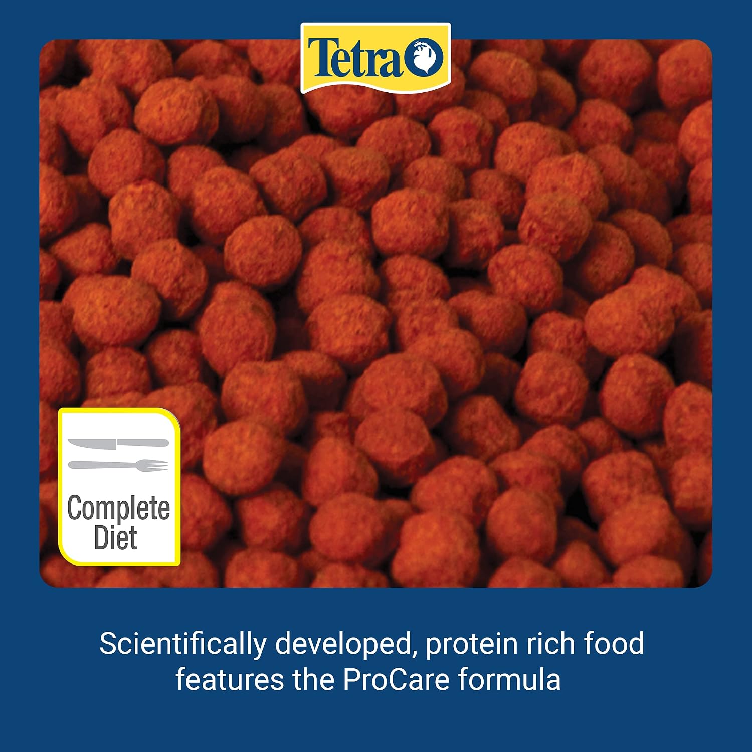 Floating fish food pellets for medium cichlids