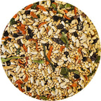 Sweet Harvest vitamin enriched seed blend open bag view