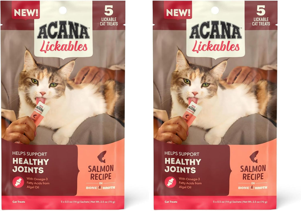 ACANA Lickables Cat Treats Salmon Recipe .5oz Tubes (5 Count) - Image 11