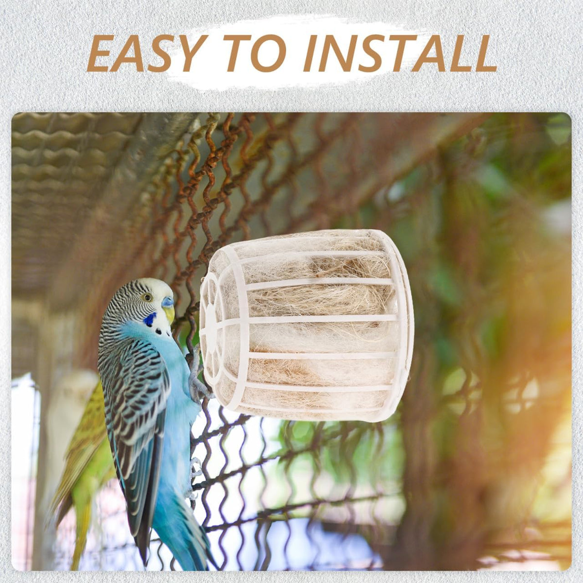 Supvox small pet nesting supply package layout