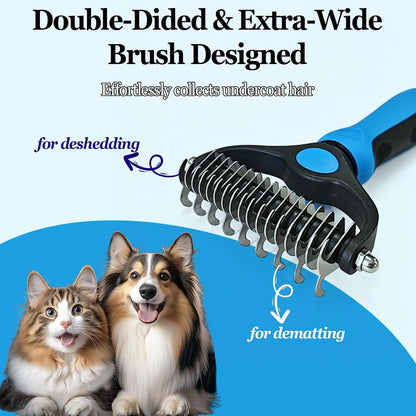 Authentic ZHAOLIESM pet undercoat brush showing all six packaging angles