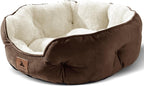 Small dog resting in 20 inch Asvin bed