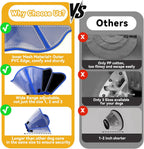 Vithael soft dog cone interior structure and comfort lining