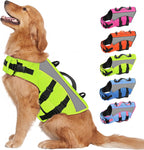 Queenmore Small Dog Life Vest for Swimming with Superior Buoyancy and Rescue Handle, Reflective High Flotation Dog Life Jacket for Spring Summer Pool, Puppy Preserver for Boating, Blue, S - Image 12