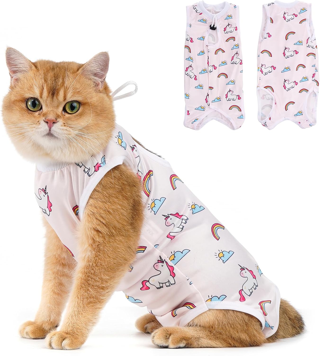 Avont imported American pet care recovery outfit tailored for medium-sized cats.