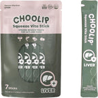 Choolip Squeeze Vita Stick Lickable Cat and Dog Treats, 7-Count Kidney Support, Tuna and Pollack with Pumpkin, Blueberry and Omega-3, Grain-Free, Vet-Formulated - Image 10