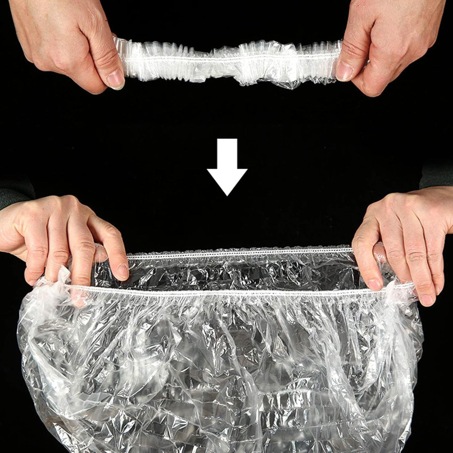 Elastic edge detail on Cdfzjc disposable guinea pig cage liner