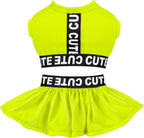 CuteBone Two Piece Dog Sports Dress Athleisure Puppy Skirt Lightweight Small Dogs Girl Clothes Cat Apparel SPS15M - Image 10