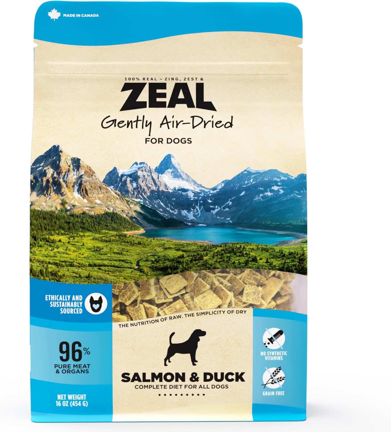 ZEAL Canada Air-Dried Beef Recipe for Dogs - High Protein, Natural Superfoods, Nutrient Rich, No Fillers, Grain Free, Complete & Balanced (Beef, 1 lb) - Image 10