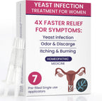 Terramed Just Think Comfort Yeast Infection Treatment box front view with 7 applicators