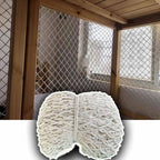 Alfaal White Climbing Cargo Net front view