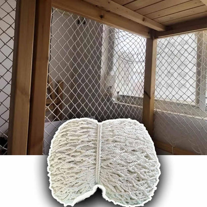 Alfaal White Climbing Cargo Net front view