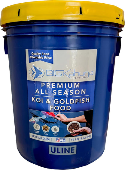 Big Kahuna authentic imported koi and goldfish food for professional pond keepers