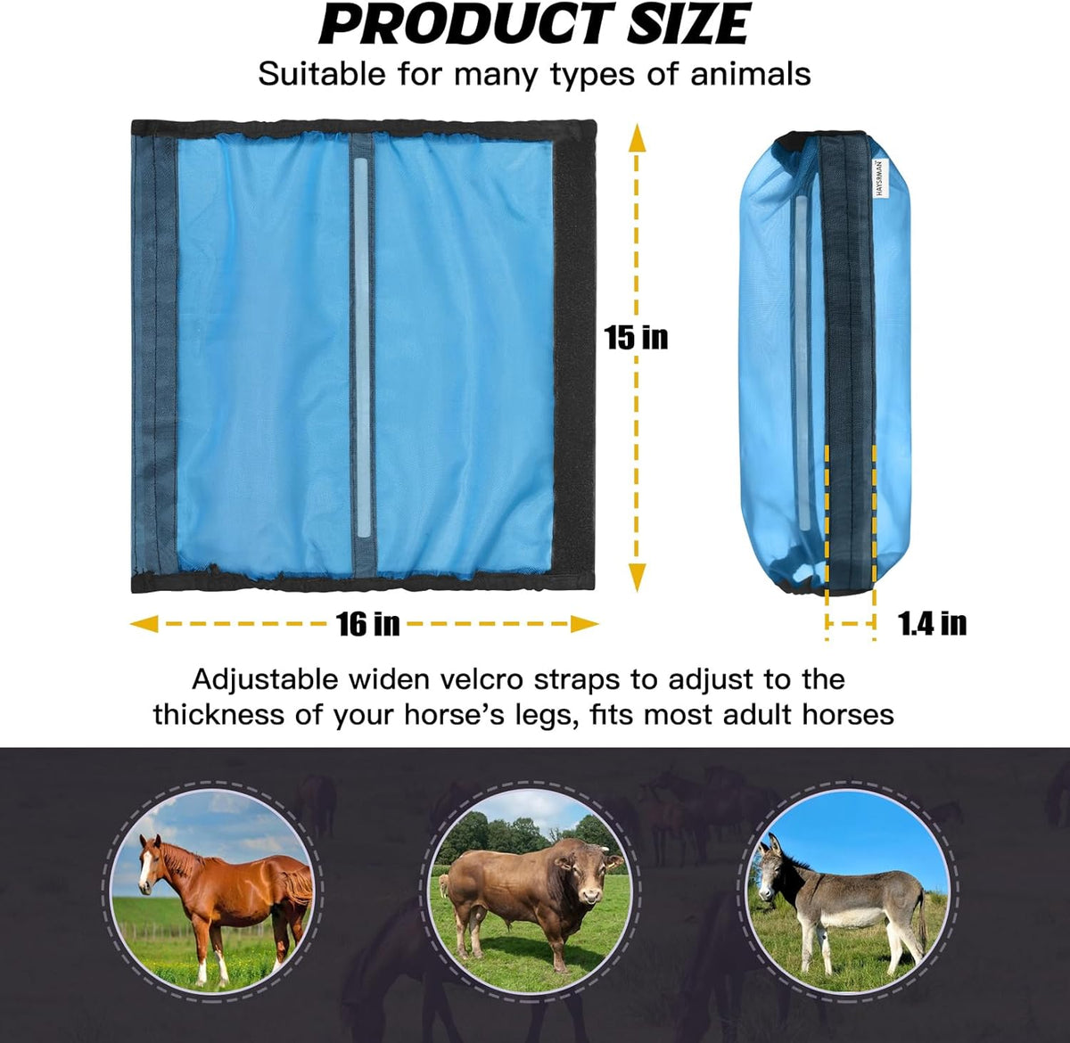 LANGXUN breathable horse fly leggings close up view of durable mesh fabric