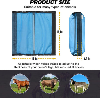 LANGXUN breathable horse fly leggings close up view of durable mesh fabric