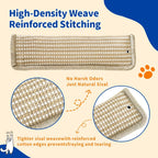 Cat playing with reinforced sisal cat kicker pillow