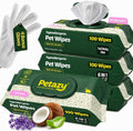 Petazy pet wipes for dogs and cats front view of packaging