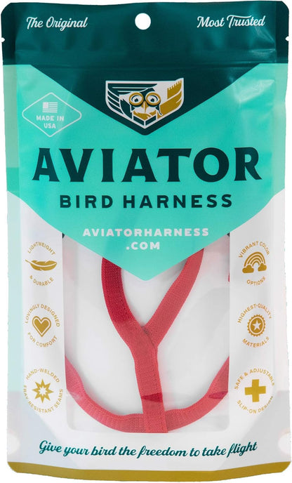 The AVIATOR Pet Bird Harness and Leash: Medium Purple - Image 12
