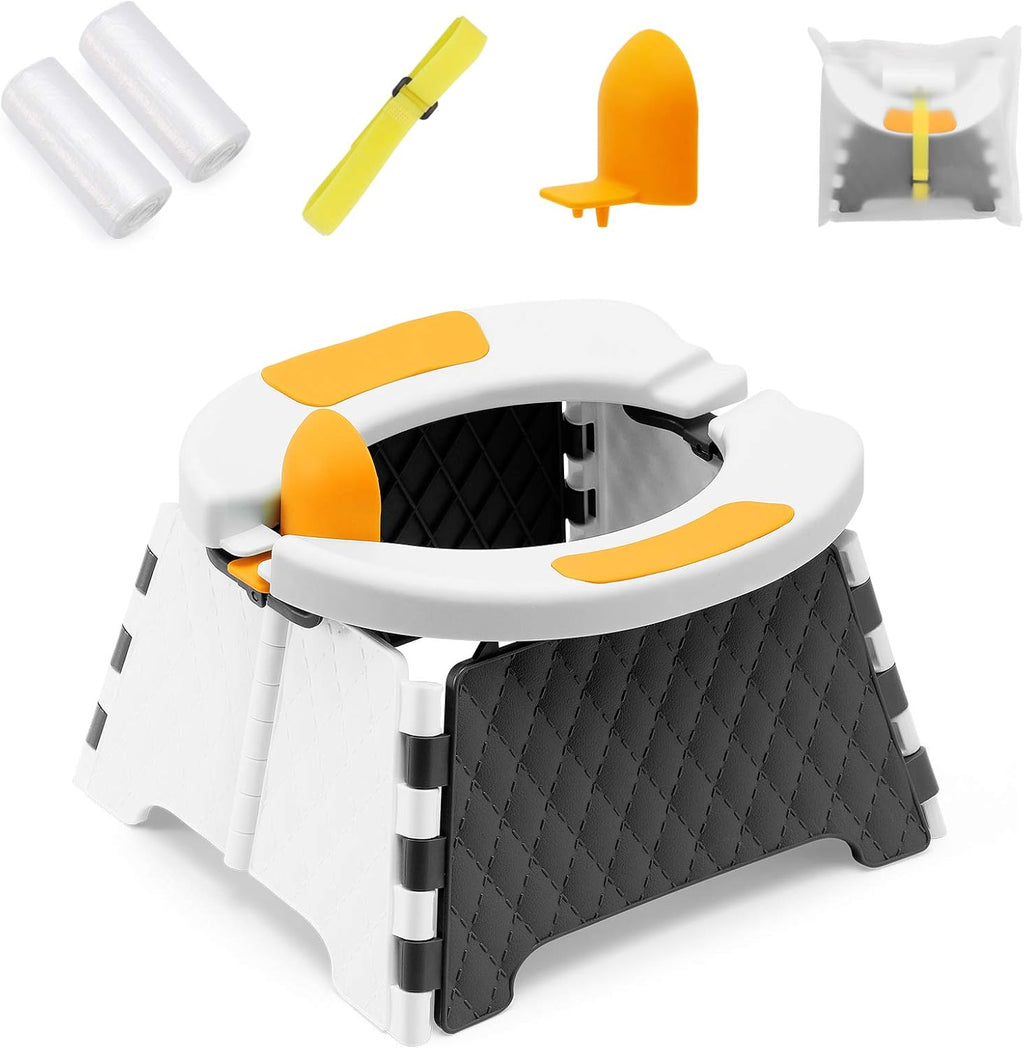 YUNHECAM foldable toddler portable potty training seat front view