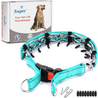 Supet premium dog choke training collar package contents showing links