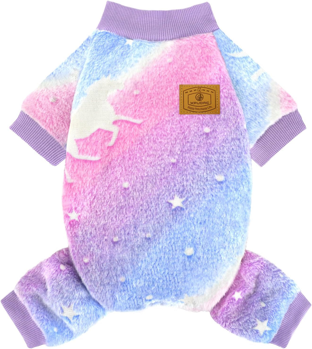XPUDAC Dog Pajamas Fleece Dog Sweaters for Small Medium Dogs Girl Boy Soft Warm Winter Pet Clothes for Doggie Winter Christmas(Small) - Image 15