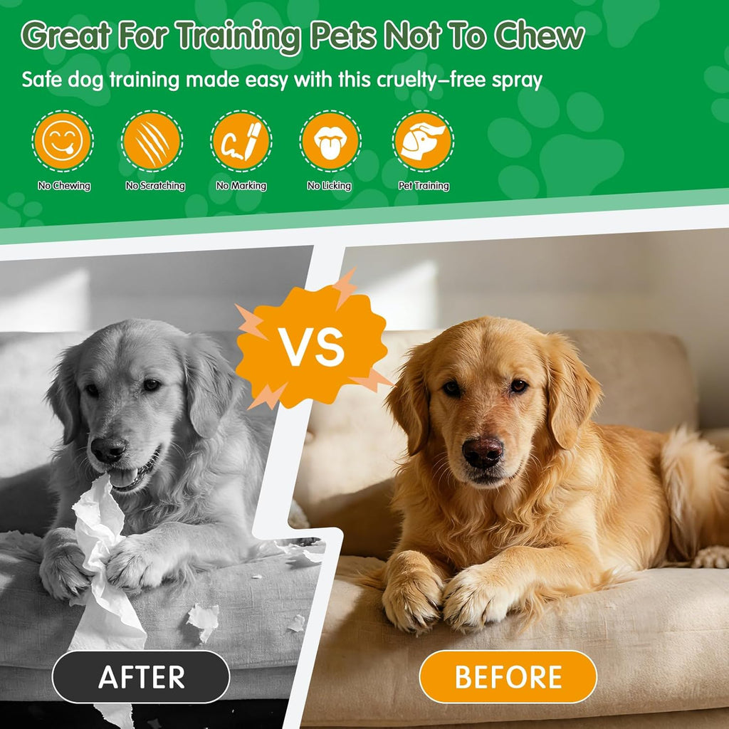 Nupec bitter apple spray 2 pack for puppy training