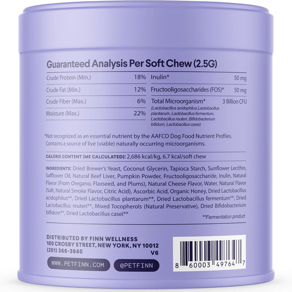 Premium beef flavored dog vitamins for immune health and regular digestion