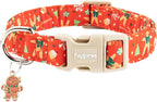 Faygarsle Cute Pink Bow Pattern Dog Collar for Summer Spring Design for Small Medium Large Dogs, S - Image 12