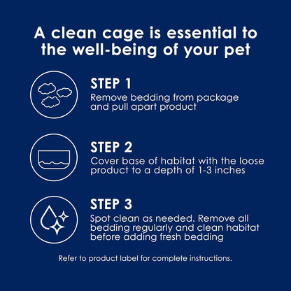Premium paper bedding for rabbits and guinea pigs