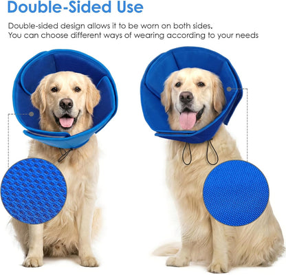 Foldable three piece design of AOFITEE post surgery collar