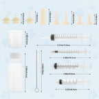 GLIDESMOOTH small animal nursing bottle with formula measuring cup and cleaning brush