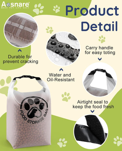 Compact Aosnare food storage bag for camping and outdoor trips