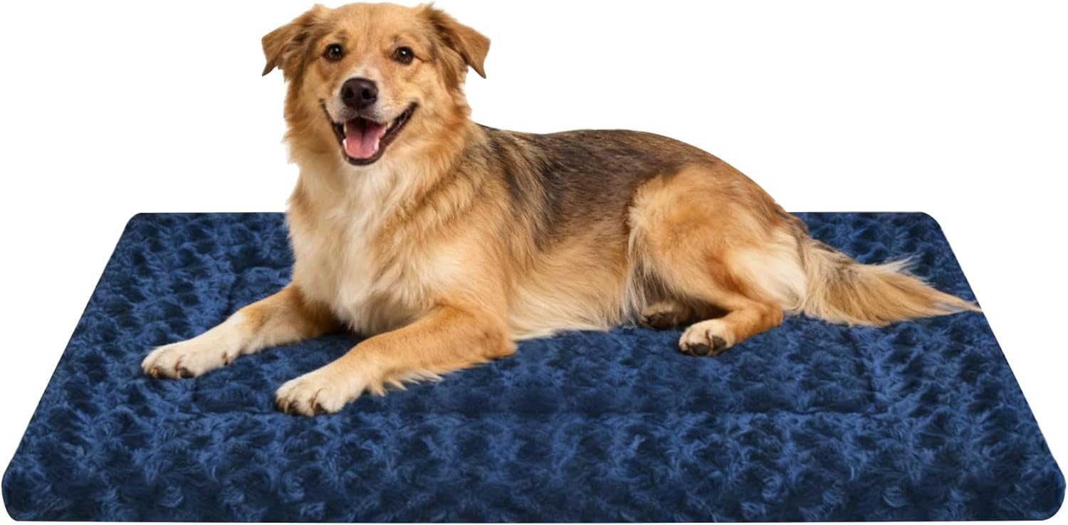 Dog Bed Mat - Dog Crate Pad - Reversible Mat for Pet Comfort - Soft Bed Crate Pads for All Seasons - Durable, Machine Washable Mat for Crates, Travel, and Home (Dark Brown, 24" L*18" W*1.5" Th) - Image 9