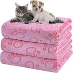 Dono warm pet throw blanket being used as a cozy cat bedding solution.