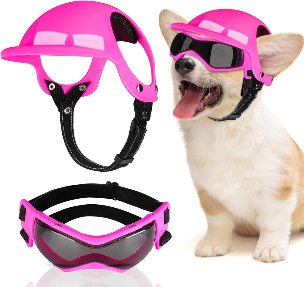 SlowTon dog gear set for small breed riding safety
