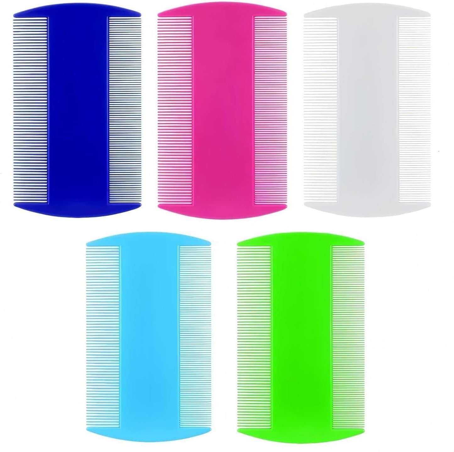 Yumflan flea comb 5 pack front view for pets