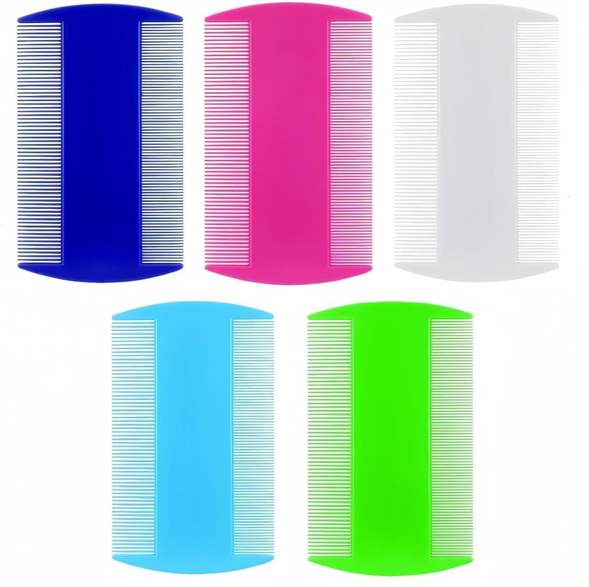Yumflan flea comb 5 pack front view for pets