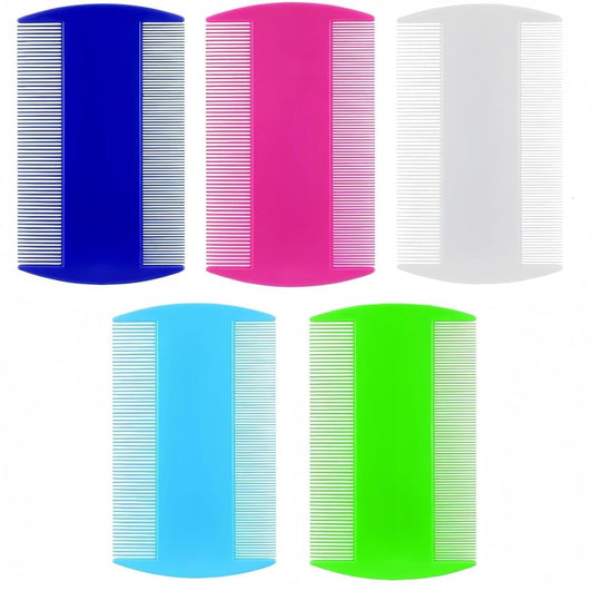 Yumflan flea comb 5 pack front view for pets