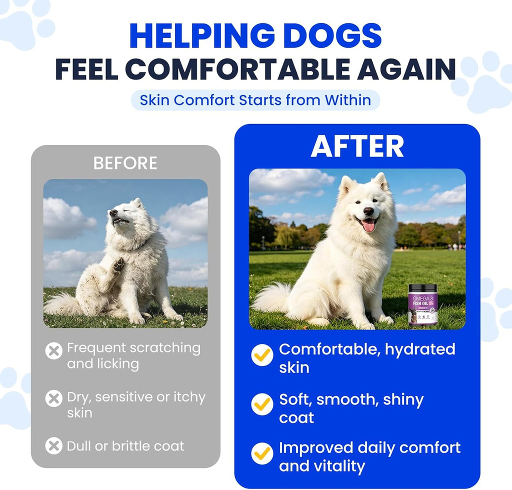 Allyeah premium USA imported omega 3 pet supplement close up