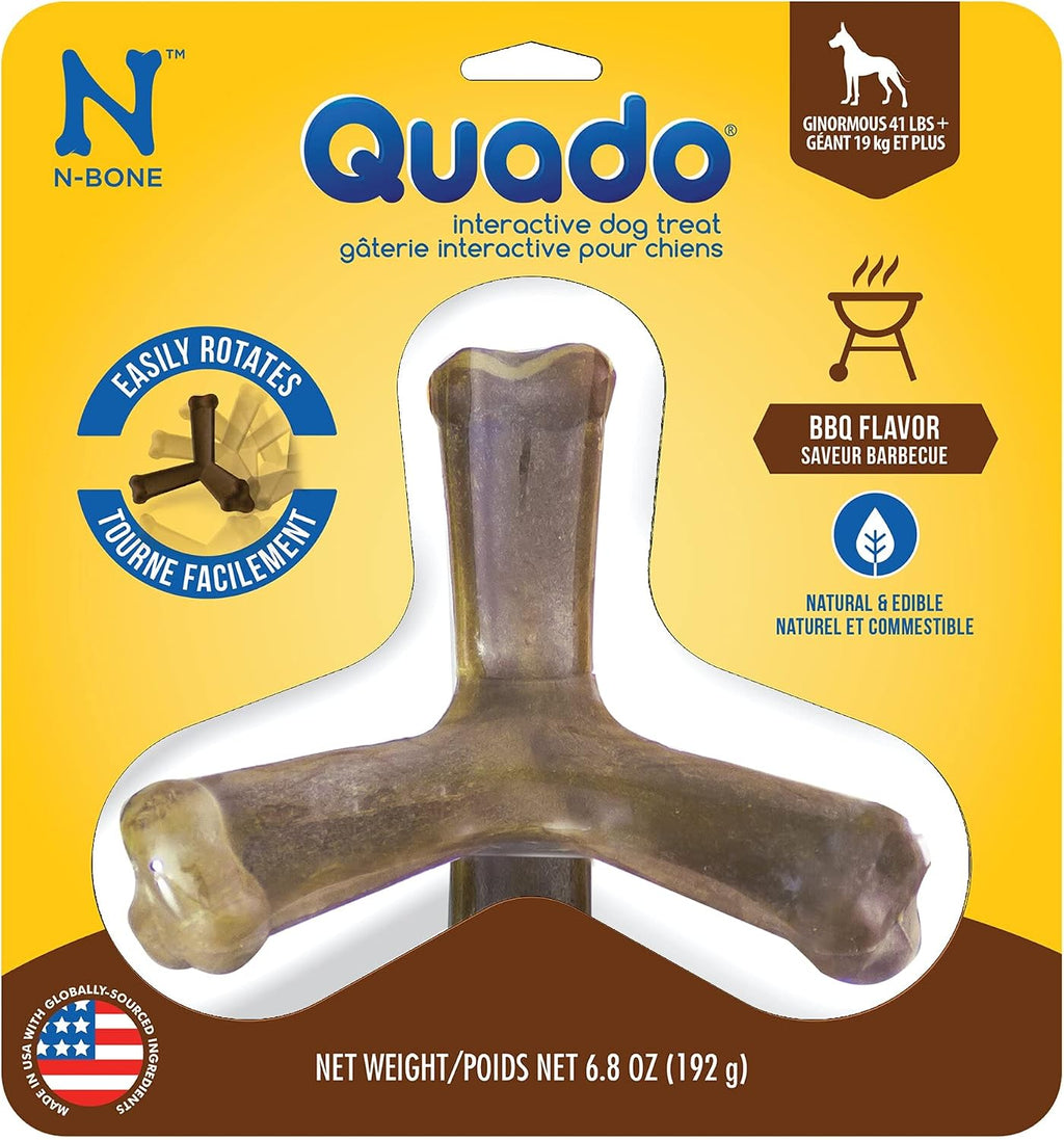Authentic N-Bone Quado interactive dental bone for dogs available in India