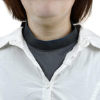Welsoon Tracheostomy Neck Stoma Cover front view showing breathable mesh fabric.