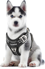 No Pull Dog Harness - Adjustable Reflective Dog Vest with Metal Snap, Soft Breathable Mesh No Choke Puppy Harness, Easy to Put on & Take Off (Blue-S) - Image 11