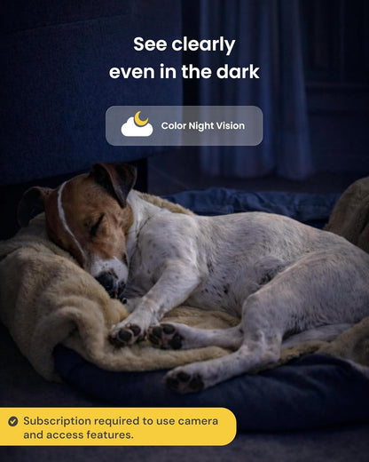 Furbo 360 degrees Dog Camera [Subscription Required] Unlock w/Paid Plan: Home Security & Dog Safety Alerts, Rotating Pet Treat Toss, 2-Way Speaker (Low Risk, 3mo Min. Cancel Anytime) - Image 9