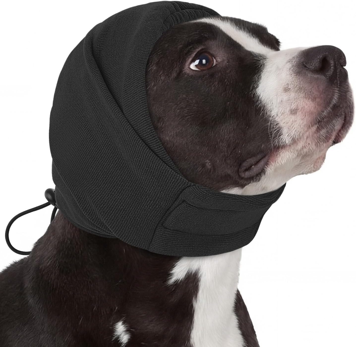 AOFITEE Dog Calming Hoodie - Anti-Slip Dog Ear Muffs Cover for Noise Anxiety, No Shake Ear Wrap for Dogs Hematoma, Adjustable Dogs Headband for Grooming, Fireworks, Thunderstorms, LightPink L - Image 12